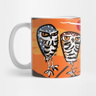 Athene cunicularia Owl Mug